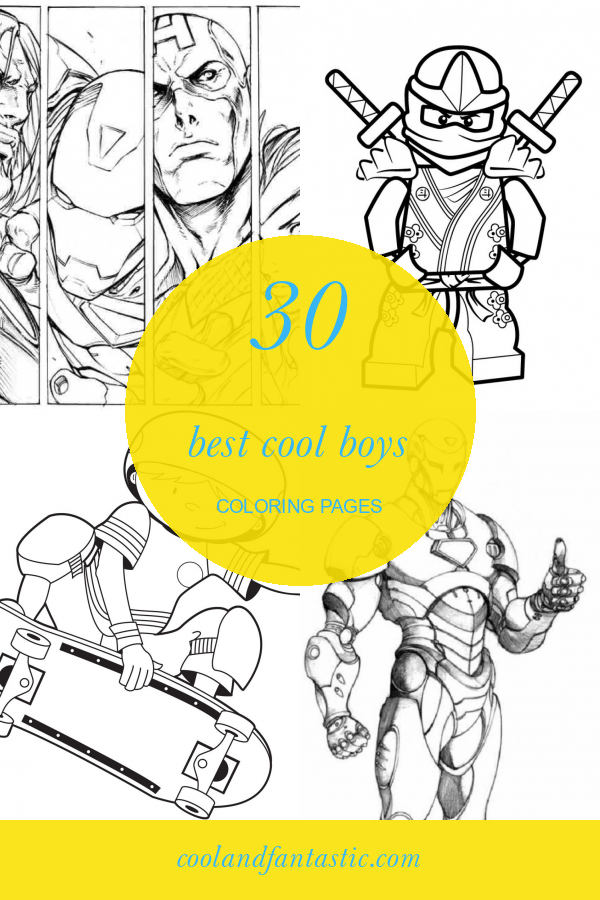 30 Best Cool Boys Coloring Pages - Home, Family, Style and Art Ideas